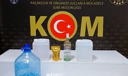 Isparta’da 54 litre kaçak ve el yapımı alkol ele geçirildi