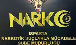 Isparta’da uyuşturucu operasyonu