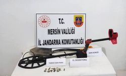Mersin’de kaçak kazı yapan şahıs suçüstü yakalandı