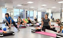 Mersin’de kadınlara ücretsiz pilates desteği