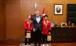 Başkan Görgel, Balkan Şampiyonası Şampiyonlarını Ağırladı