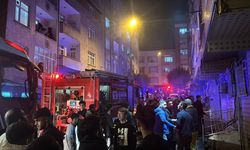 Esenler'de binada çıkan yangında 15 kişi dumandan etkilendi
