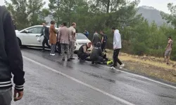 Kaygan Zemin Kazaya Yol Açtı: 3 Yaralı