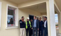 Kaymakam Sarıdoğan, Alimpınar Mahallesi’nde Kırsal Konut Çalışmalarını İnceledi