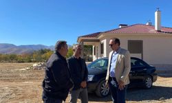 Kaymakam Sarıdoğan, Kırsal Konut Çalışmalarını Yerinde İnceledi