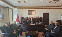 Kaymakam Sarıdoğan’a Merdan Derneğinden Ziyaret