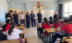 Kaymakam Sarıdoğan’dan Hüyüklü İlkokulu ve Ortaokulu’na Ziyaret