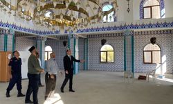 Kaymakam Sarıdoğan’dan, Hüyüklü Merkez Camii İnşaatına Ziyaret