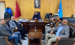 MHP Afşin İlçe Teşkilatından Afşin-Elbistan Linyitleri Müdürlüğüne Ziyaret