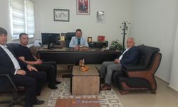 MHP Afşin İlçe Teşkilatından Milli Eğitim Şube Müdürüne Hayırlı Olsun Ziyareti