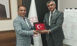 Pazarcık İlçe Millî Eğitim Müdürü Kara’dan Baydur’a Ziyaret