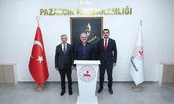Pazarcık Kaymakamlığına Ziyaret
