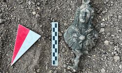 Satala Antik Kenti'nde Mısır Tanrıçası İsis'in Bronz Büstü Bulundu