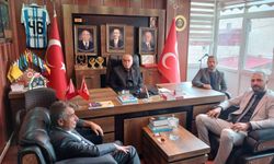 TES-İŞ Afşin Şube Başkanı Kılıç’tan MHP Afşin İlçe Başkanlığına Ziyaret