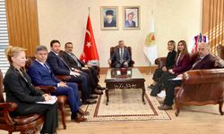 Vali Ünlüer, Kültür ve Turizm Heyetini Makamında Ağırladı