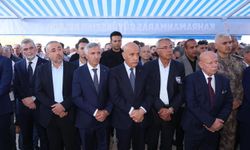 Vali Ünlüer, Merhum Ökkeş Şendiller’in Cenaze Törenine Katıldı