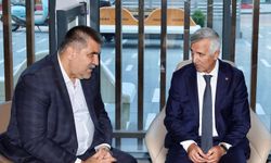 Vali Ünlüer'den Başkan Karaca’nın Annesine Geçmiş Olsun Ziyareti
