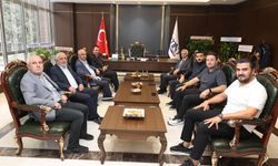 Vali Ünlüer'den KMTSO’nun Yeni Hizmet Binasına Ziyaret