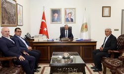 Vali Ünlüer’e Makam Ziyaretleri