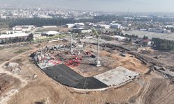 17 Bin 500 Kişilik Yeni Stadyumda İnşaat Hızla İlerliyor