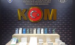 Kahramanmaraş’ta Kaçak Cep Telefonu Operasyonu