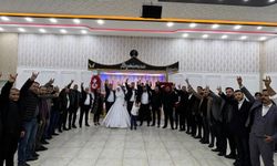 Afşin Ülkü Ocaklarından, Sinop İl Başkanı Aydemir’in Düğün Merasimine Katılım