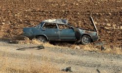 Afşin’de Kontrolden Çıkan Otomobil Takla Attı: 1 Yaralı