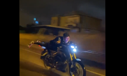 Afşin’de Sosyal Medyada Akrobatik Hareketler Yapan Motosikletliye 46.653 TL Ceza