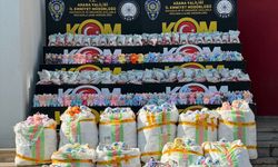 Adana'da 2 bin 605 gümrük kaçağı oyuncak ele geçirildi