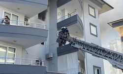 Alanya'da apartman dairesinde çıkan yangın söndürüldü