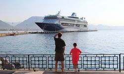 Alanya'ya 'Marella Discovery 2' kruvaziyeriyle 1798 turist geldi