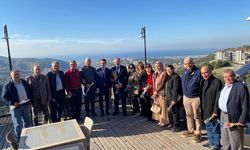 Belen Kaymakamı Onur Şan, emekli öğretmenlerle bir araya geldi