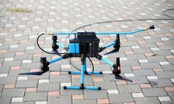 Binaların dış cephe temizliği dronla güvenli hale geliyor