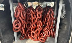 Hatay'da üretim izin belgesi ve faturası bulunmayan 120 kilogram sucuğa el konuldu