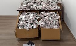 Mersin'de 448 bin uyuşturucu hap ele geçirildi