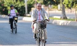 Mersin'de bisiklet turu düzenlendi