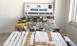 Mersin'de sigara kaçakçılığı operasyonunda 2 şüpheli yakalandı