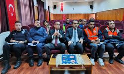 Saimbeyli'de trafik güvenliği toplantısı yapıldı