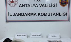 Alanya’da yarım kilo kubar esrar ele geçirildi