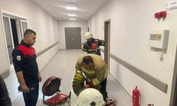 Hastanede elektrik panosundan çıkan yangın söndürüldü