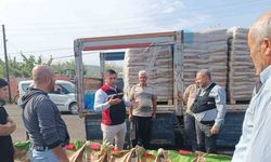 İmamoğlu’nda yangından etkilenen üreticilere buğday tohumu desteği