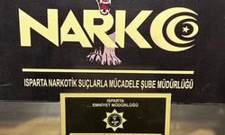 Isparta’da düzenlenen operasyonda uyuşturucu madde ele geçirildi