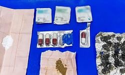 Isparta’da yapılan sokak uygulamasında uyuşturucu madde ele geçirildi