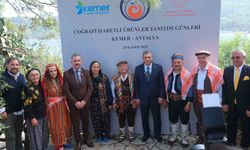 Kemer’de coğrafi işaret başvurusu yapılan ürünler tanıtıldı