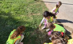 Minik doğa kaşifleri Kepez’de işbaşında