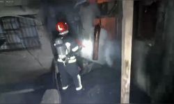 Osmaniye’de iki katlı ahşap binadaki yangın söndürüldü