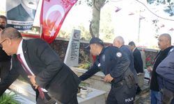 Şehit Kaymakam Saim Bey kabri başında anıldı