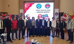Türk Sağlık-Sen Mersin Şubesi’nde Halil Vural güven tazeledi