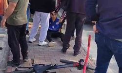 Yaya geçidinden bisikletiyle geçerken otomobilin çarptığı çocuk yaralandı