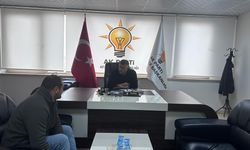 AK Parti Afşin İlçe Başkanlığına Ziyaretler Devam Ediyor
